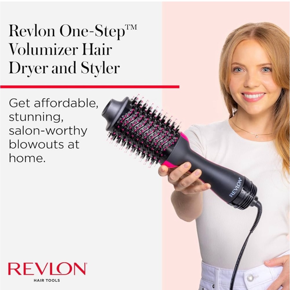 REVLON Pro Collection Salon One-Step Hair Dryer & Volumizer Max Drying Power - Picture 3 of 4